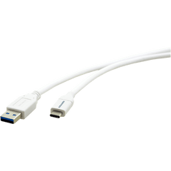 Cable USB 3.2 Gen-2 SuperSpeed+ | USB-C Macho a USB-C Macho | 10 Gbps | 4K@60 Video | 100W Power Delivery | K-Lock Integrado | Triple Blindaje | 0.9 m (3 ft)