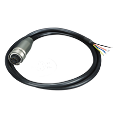 Cable de Alimentación de DC a M23 / Conector Hembra M23 de 5 Pines / Compatible con Switch Industrial M12 / Rango de Voltaje que Soporta 12 ~ 56V DC / Calibre 12 ~ 24 AWG