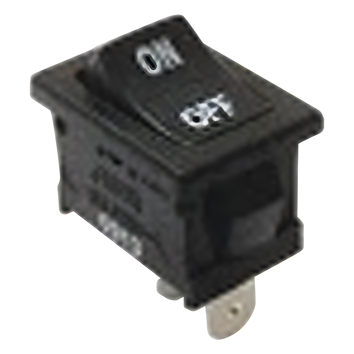 Interruptor Rocker SPST Off-On, Poliamida Negro, 11 Amp., Hasta 125 Vca, Contacto en Plata, 4.8 mm