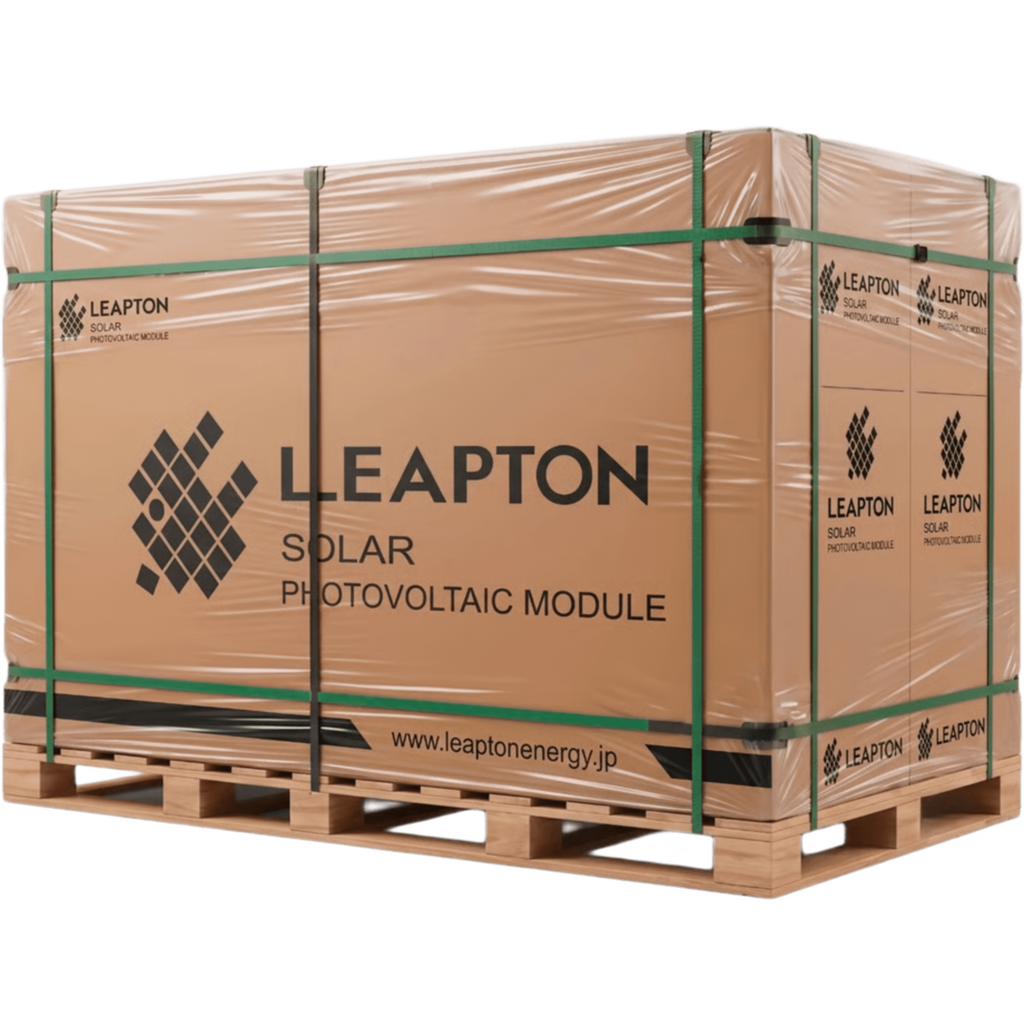 Pallet con 37 piezas de Módulo Solar LP182*210M66QNB660W L-TOPCon, 660 W BIFACIAL, 51.12 Vcc, Monocristalino Doble Vidrio