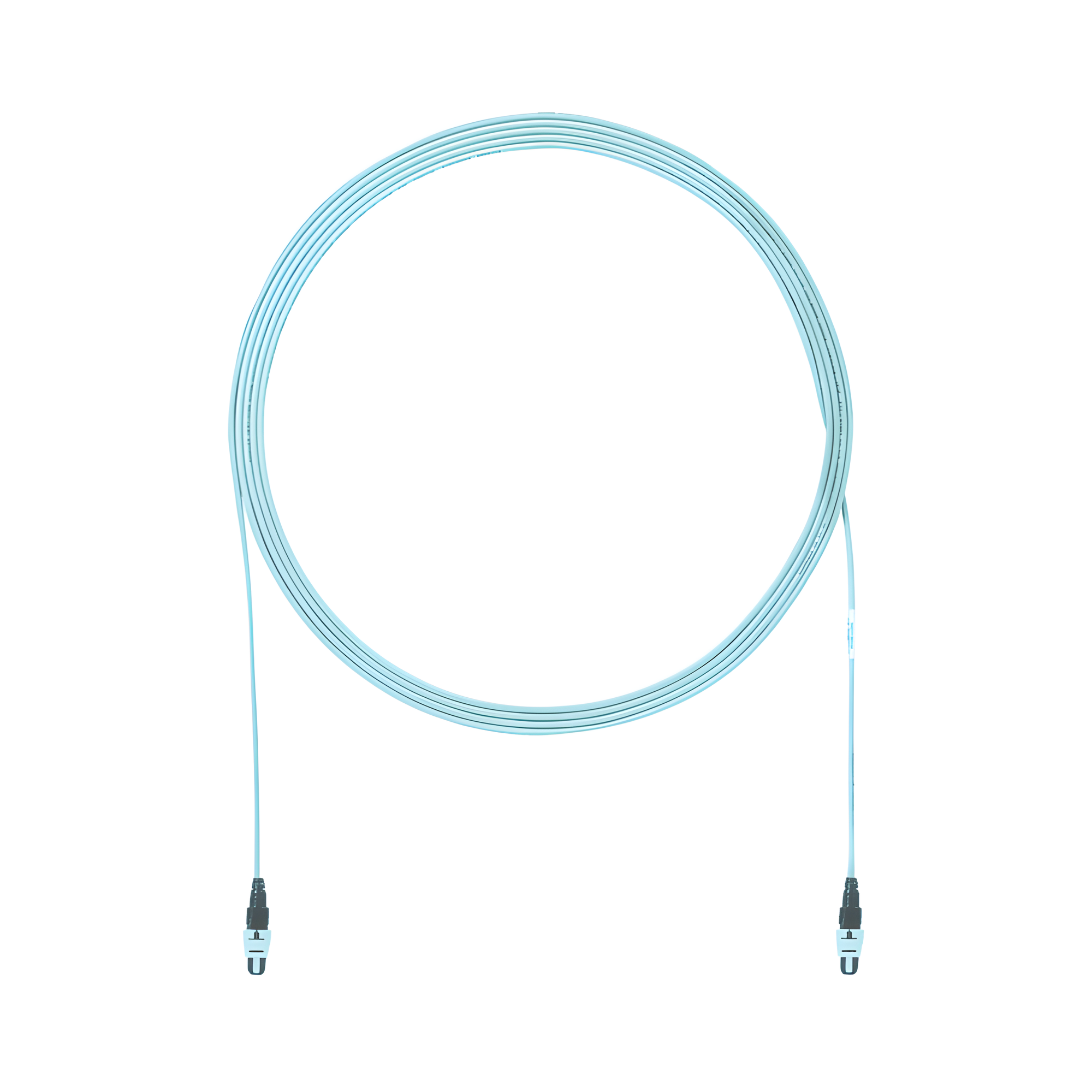 Cable de Interconexión de 12 Fibras Ópticas Multimodo OM4, Con Conector Pan-MPO Hembra - Hembra, Polaridad B, OFNP (Plenum), de 10 Metros (32.81 Pies)