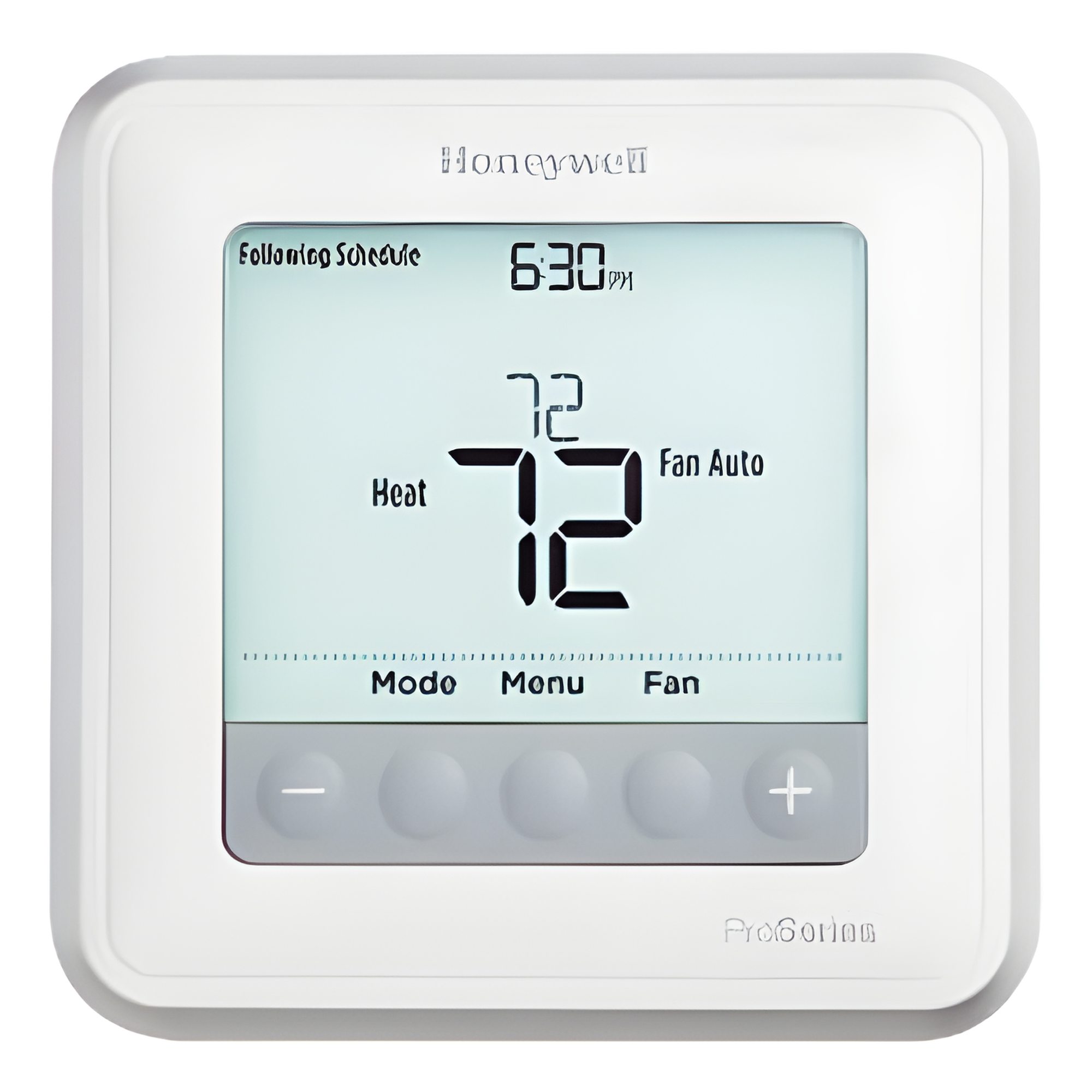 Termostato programable para bombas de calor de hasta 2 etapas calor/1 frío o sistemas convencionales de 1 calor/1 frío, serie T6 Pro