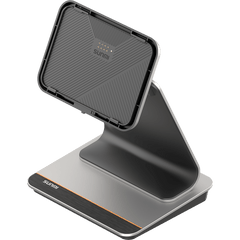 Base de Escritorio / Dock para CPAD / Sin Escáner / Pogo Pin / USB Type-C Carga / USB Type-C Datos / 2 Puertos USB Type-A / Dimensiones 211 × 156 × 132.5 mm