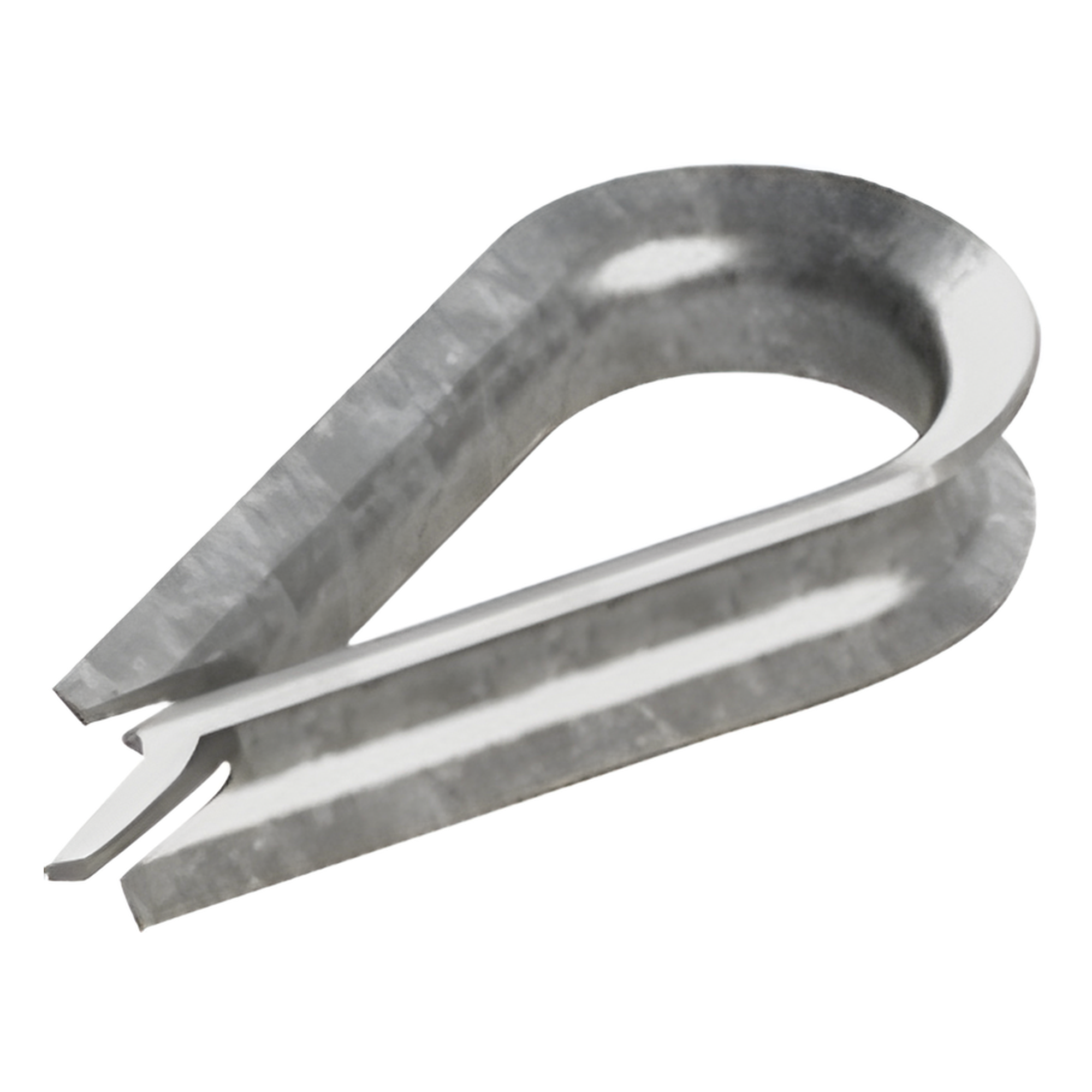 Guardacabos/cuello 3/8" acero electro galvanizado
