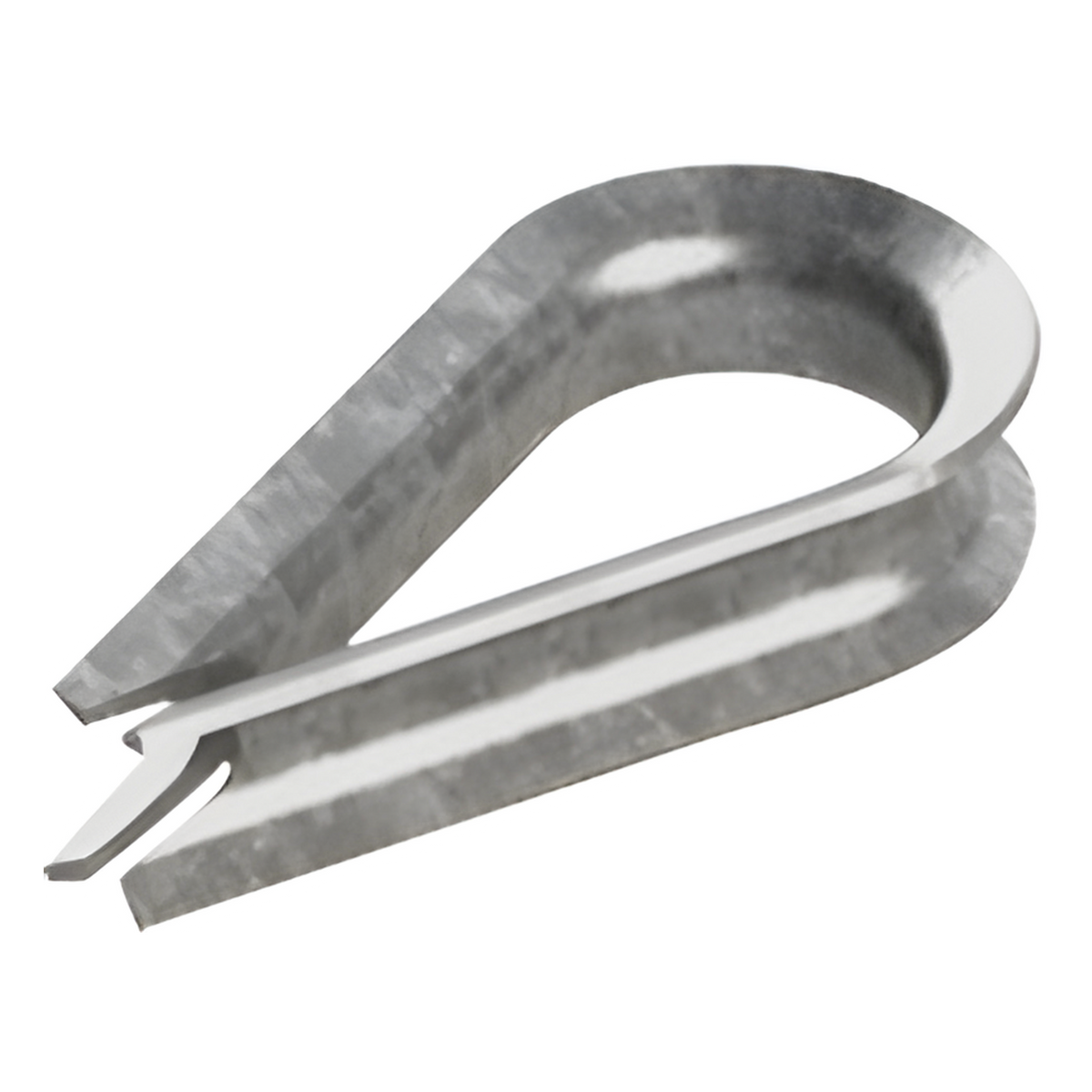 Guardacabos/cuello 3/8" acero electro galvanizado