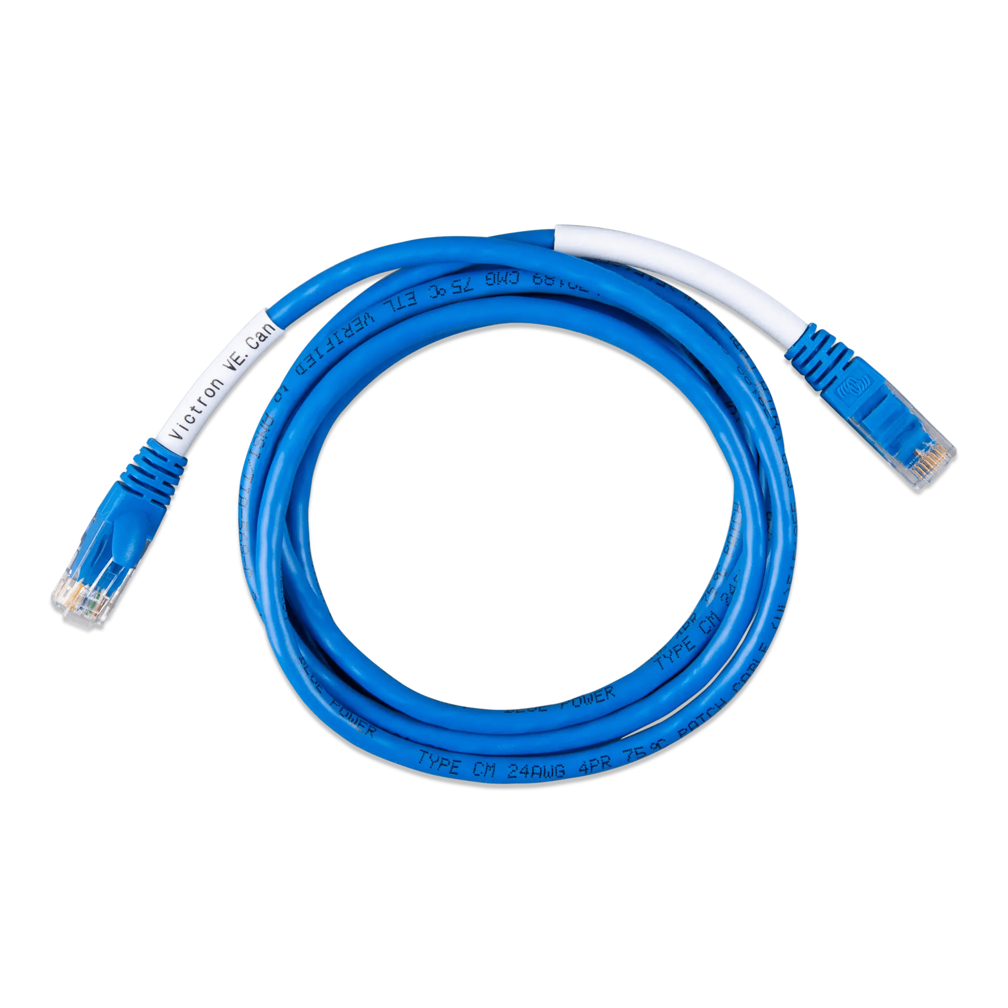 Cable Comunicación VE.can tipo B para Programación de Victron con Pytes de 5 m