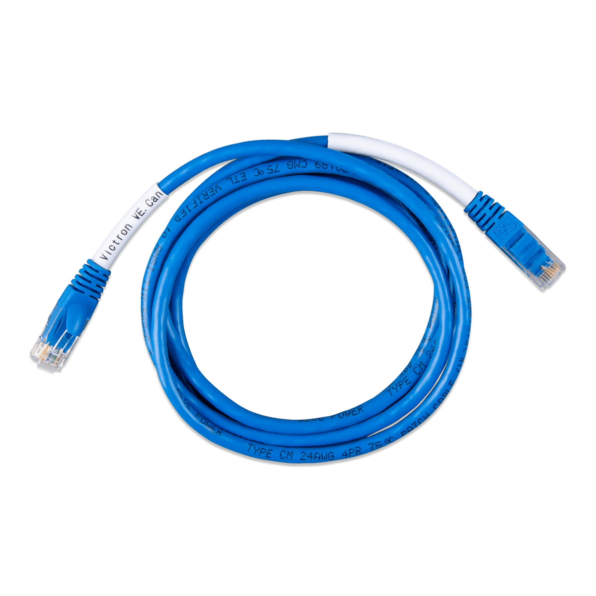 Cable Comunicación VE.can tipo B para Programación de Victron con Pytes de 5 m