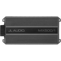Amplificador Monobloque para Aplicaciones Náuticas y Deportes de Motor / 500 W RMS a 2 &Omega; / Clase D / IPX7 / Dimensiones 45 mm (1.77 in) x 237 mm (9.33 in) x 115 mm (4.50 in) / Peso 1.44 kg (3.18 lb) / Voltaje 11-15 VDC / Filtro Paso Bajo 24 d