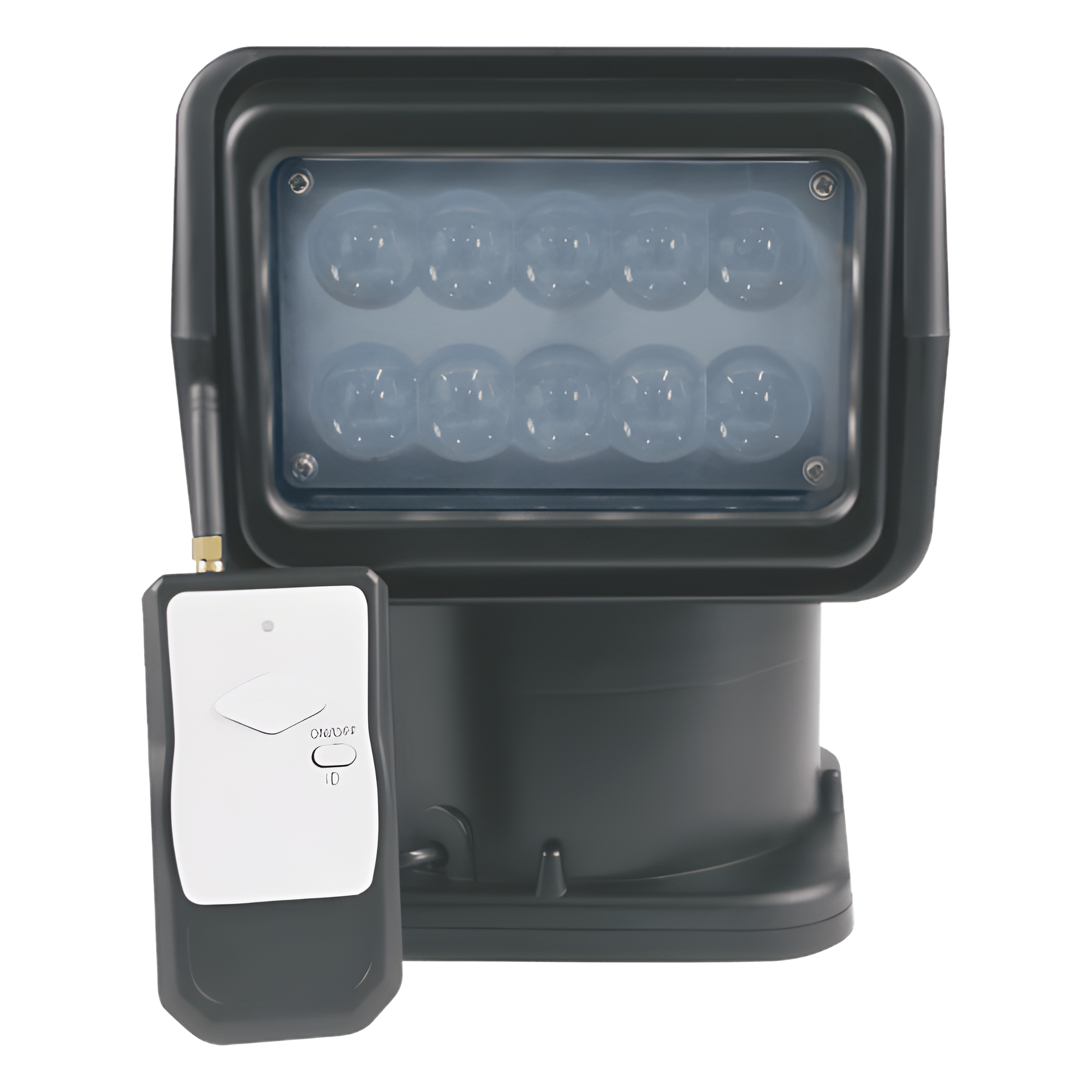 Faro de búsqueda 30W, IP65, 8000 Lux a 5m con Control Remoto