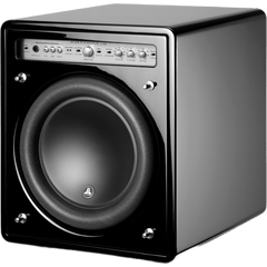 Subwoofer Fathom v2 con Amplificador Integrado / 10″ / 1100 W Short Term / 27-111 Hz (±1.5 dB) / Carcasa Sellada / Negro Brillante / D.A.R.O. / RCA y XLR / Rejillas Incluidas