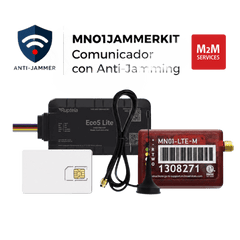 KIT comunicador MN01LTEM + ECO5LITE + SIM500MB2Y / Detección de JAMMER