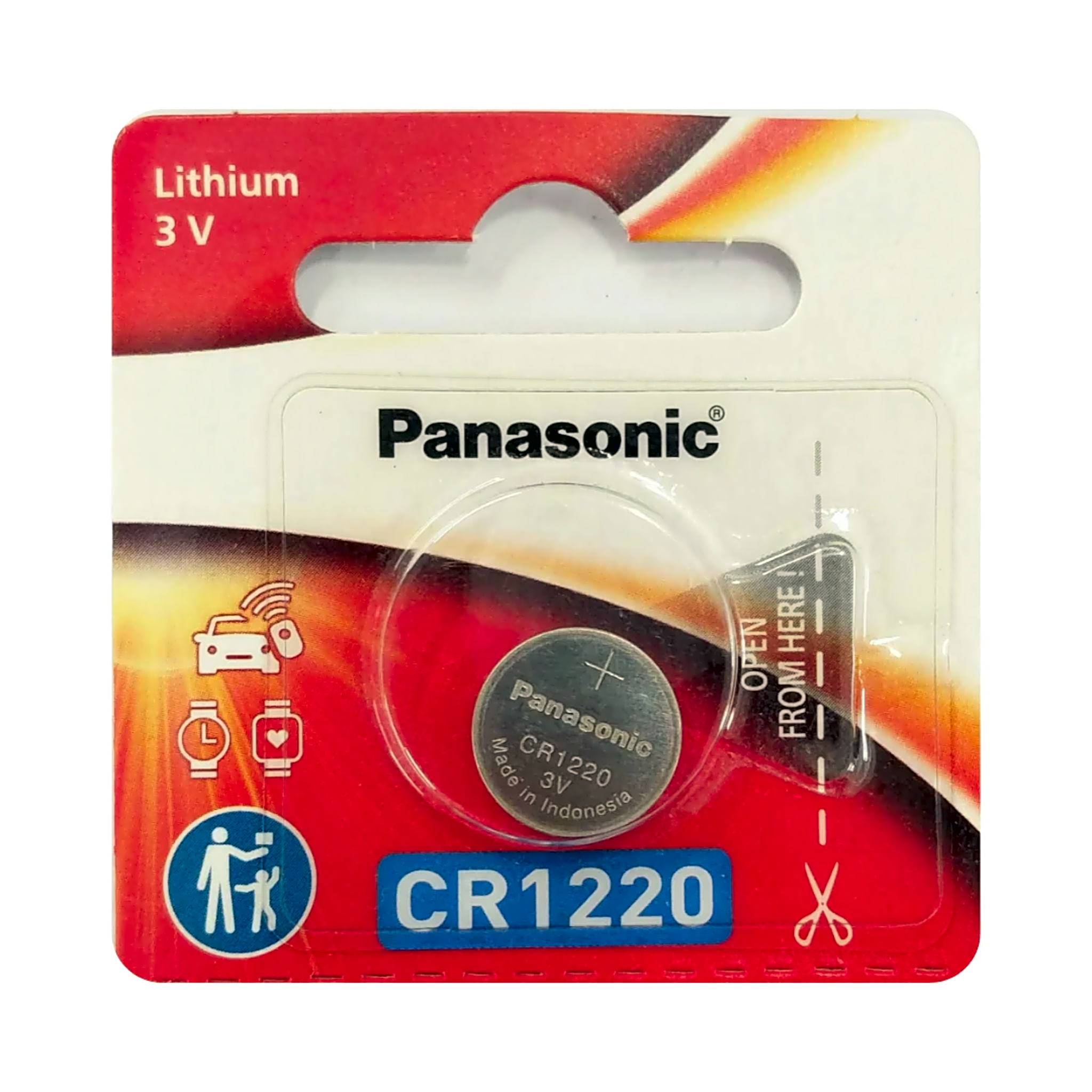 Batería de Litio tipo Moneda 3V @ 35mAh / Recomendado para DVR´s epcom y HIKVISION (No Recargable)
