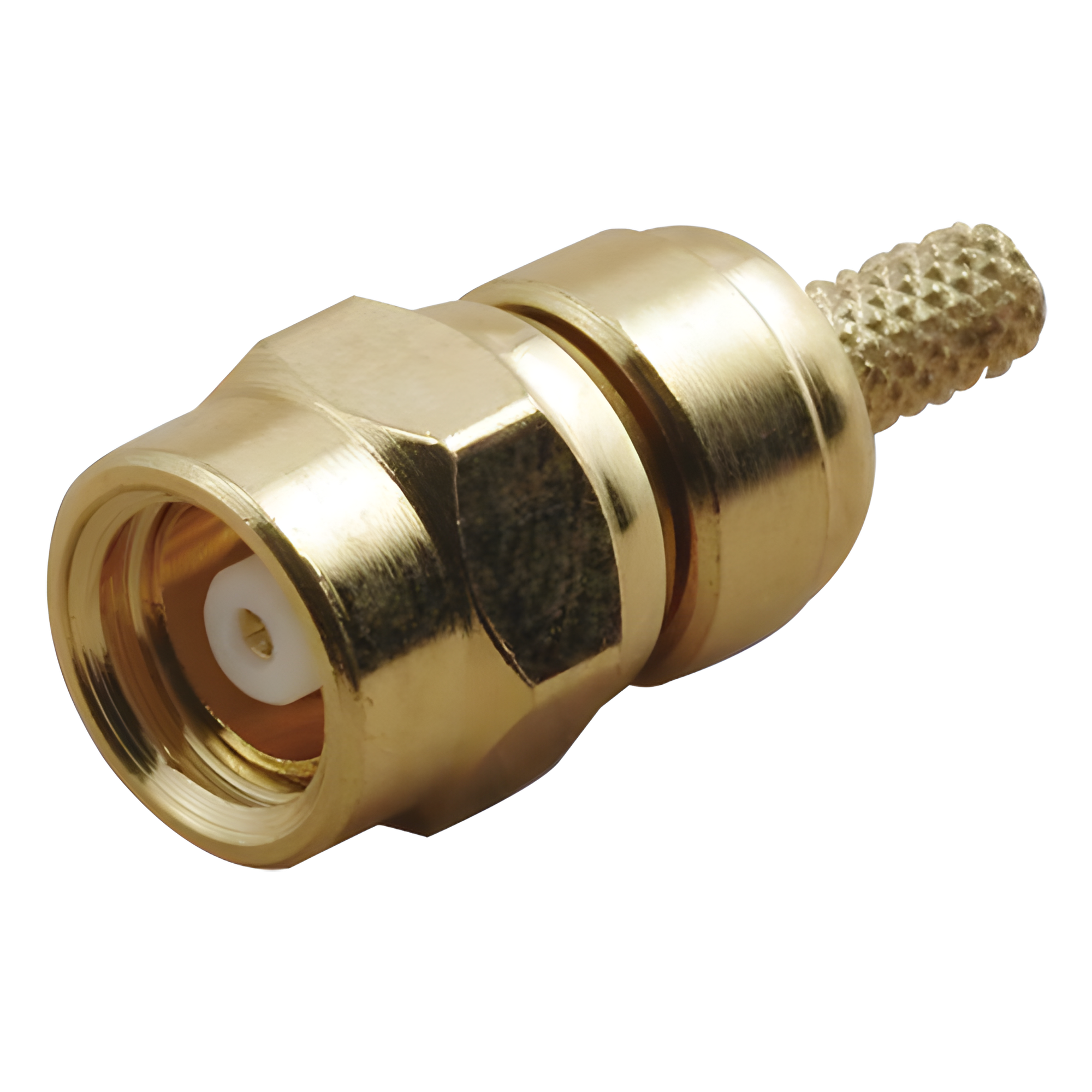 Conector SMC Macho de Anillo Plegable para cables RG-58/U LMR-195, RG-142/U.