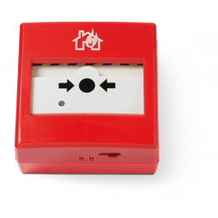 Pulsador Antiincendio Restablecible / Direccionamiento Automático EN 54-11 / EN 54-17 / Autodireccionamiento Serie / Aislador Cortocircuito / LED Multicolor / 240 Direcciones