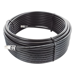 Jumper Coaxial / Tipo RG58 / Color Negro / Conectores BNC RFB11062ST / 29 Metros (95.14 Pies)