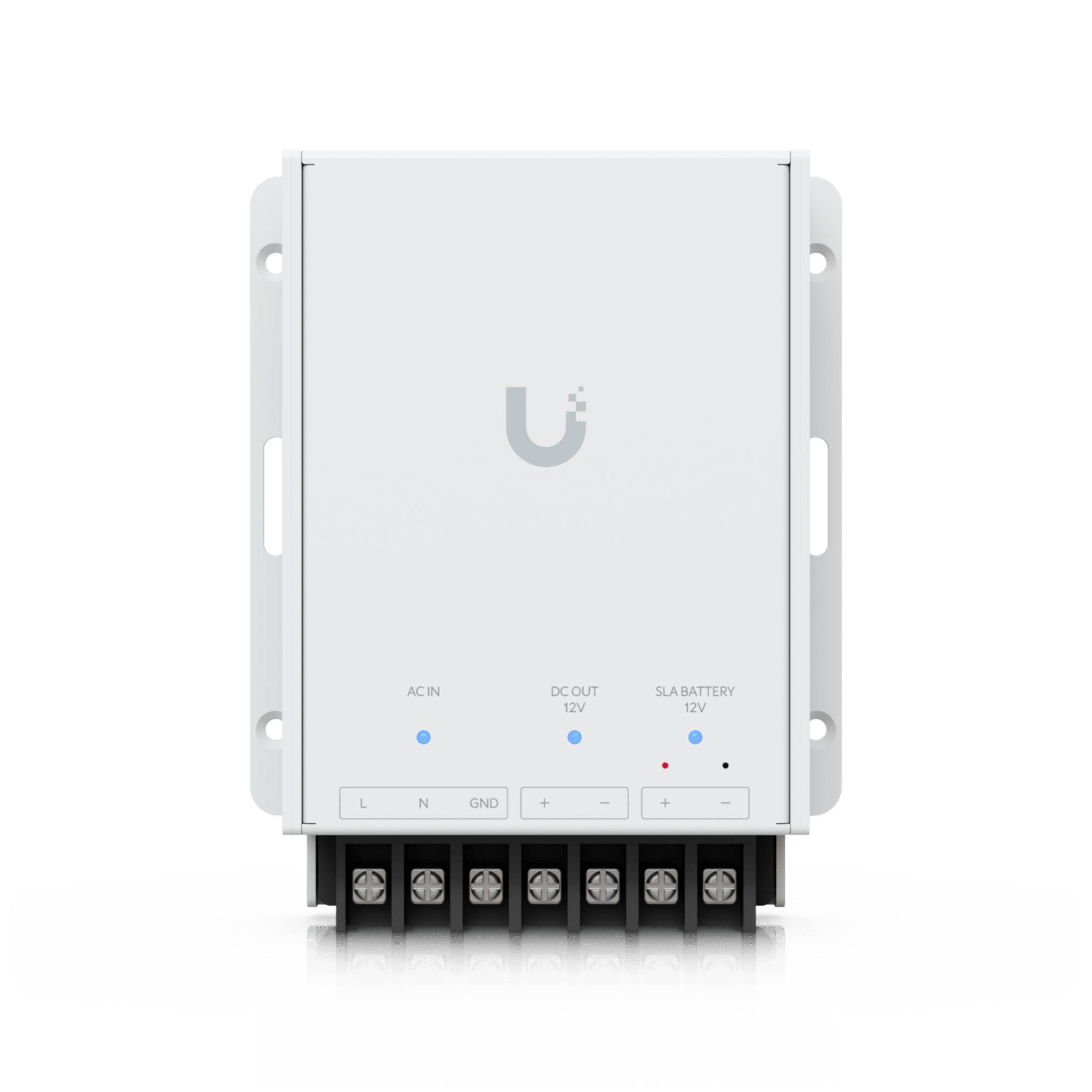 Fuente de Alimentación de 12V con Soporte para Batería de Respaldo SLA Opcional, Compatible con UniFi Retrofit Hub