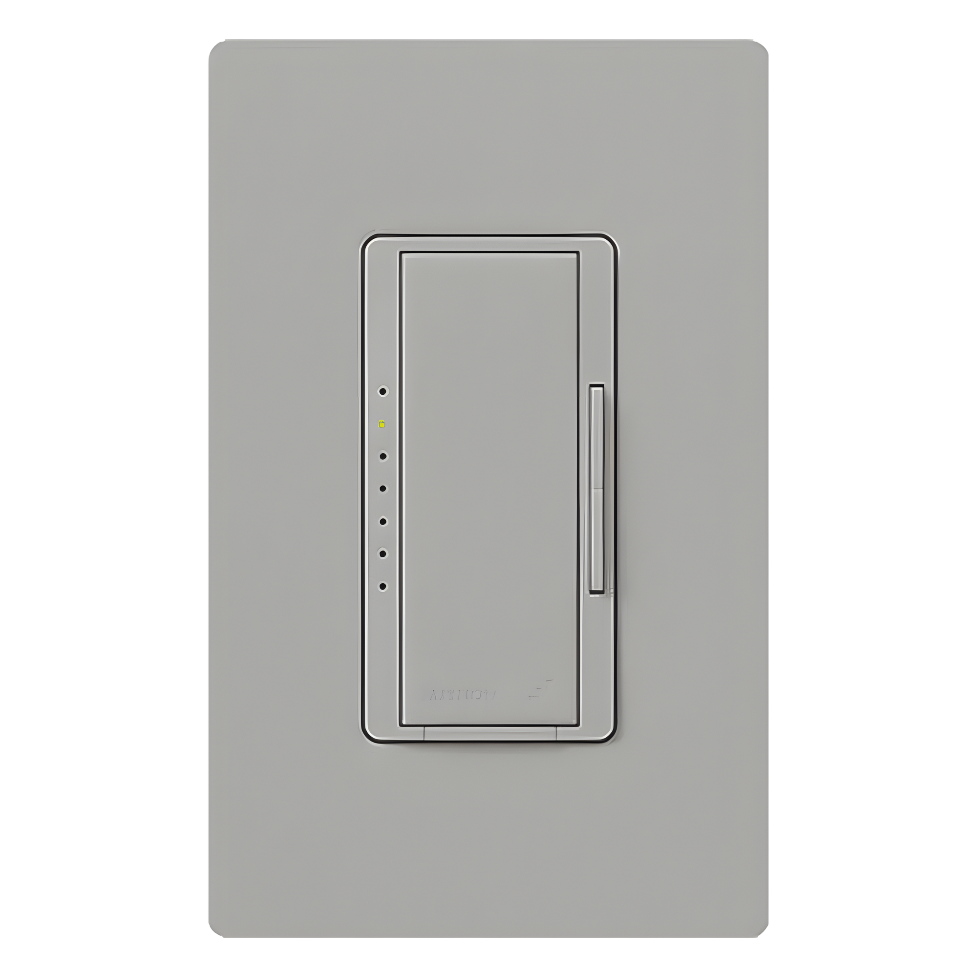Atenuador de pared inalámbrico Maestro RF para RadioRA 2 y RA2 Select, 250 W LED/CFL, neutro opcional, color gris
