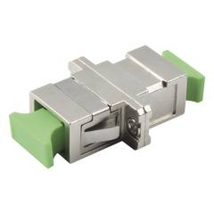 Módulo Acoplador de Fibra Óptica Simplex SC/APC a SC/APC Compatible con Fibra Monomodo