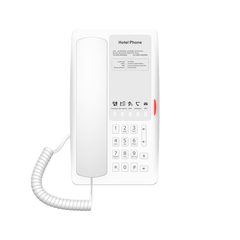 Teléfono IP Hotelero Wi-Fi 6 / 2 Líneas SIP / Doble Banda 2.4/5 GHz / 5 Teclas Programables / Puerto USB-A / PoE 802.3af / Audio HD