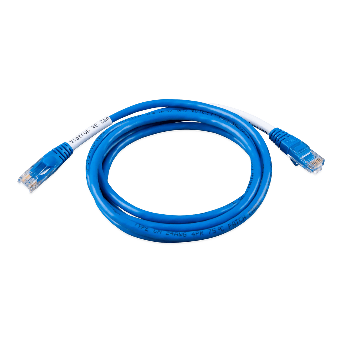 Cable Comunicación VE.can tipo A de 1.8 m para Programación de Victron con Baterías V12 de Pytes
