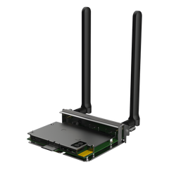 Módulo LTE 4G Compatible Firewalls RG-CF30XS / Ruijie RG-NSEC-SIC-LTE-S / Dual SIM Single Standby / Interfaces SMA-J / Consumo 5W / Dimensiones 103.37 x 123 x 28 mm (4.07 x 4.84 x 1.10 in) / Línea Cybrey