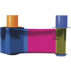 Ribbon para DTC1250e /DTC1000, YMCKO (Full Color)/ 250 imagenes para impresora DTC1250e
