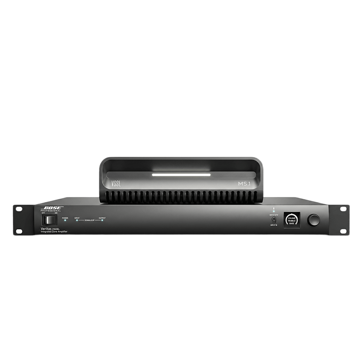 KIT Amplificador Veritas 2160BH y Streamer de Audio Modular MS.1 | PoE + USB-C | HDMI eARC + Óptica + RCA | Bluetooth LE Audio | WiFi | Control4-Crestron-Elan-RTI-URC-Savant-Lutron | AirPlay2-GoogleCast-SpotifyConnect