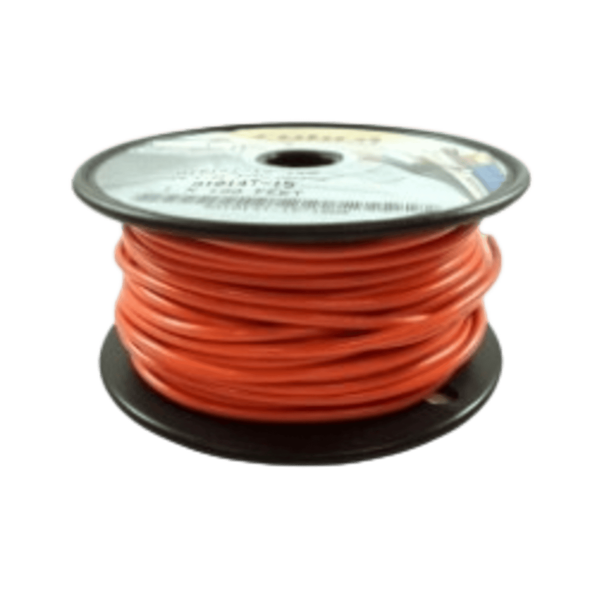 Cable Eléctrico Color Naranja Calibre 14 / Rollo de cable de 100 pies / UL 1015-1230 / Cobre Estañado Clase K / 600 Voltios / 105°C Seco - 75°C Húmedo / Aislante PVC Retardante de Llama VW-1 / Resistente a Humedad, Abrasi&