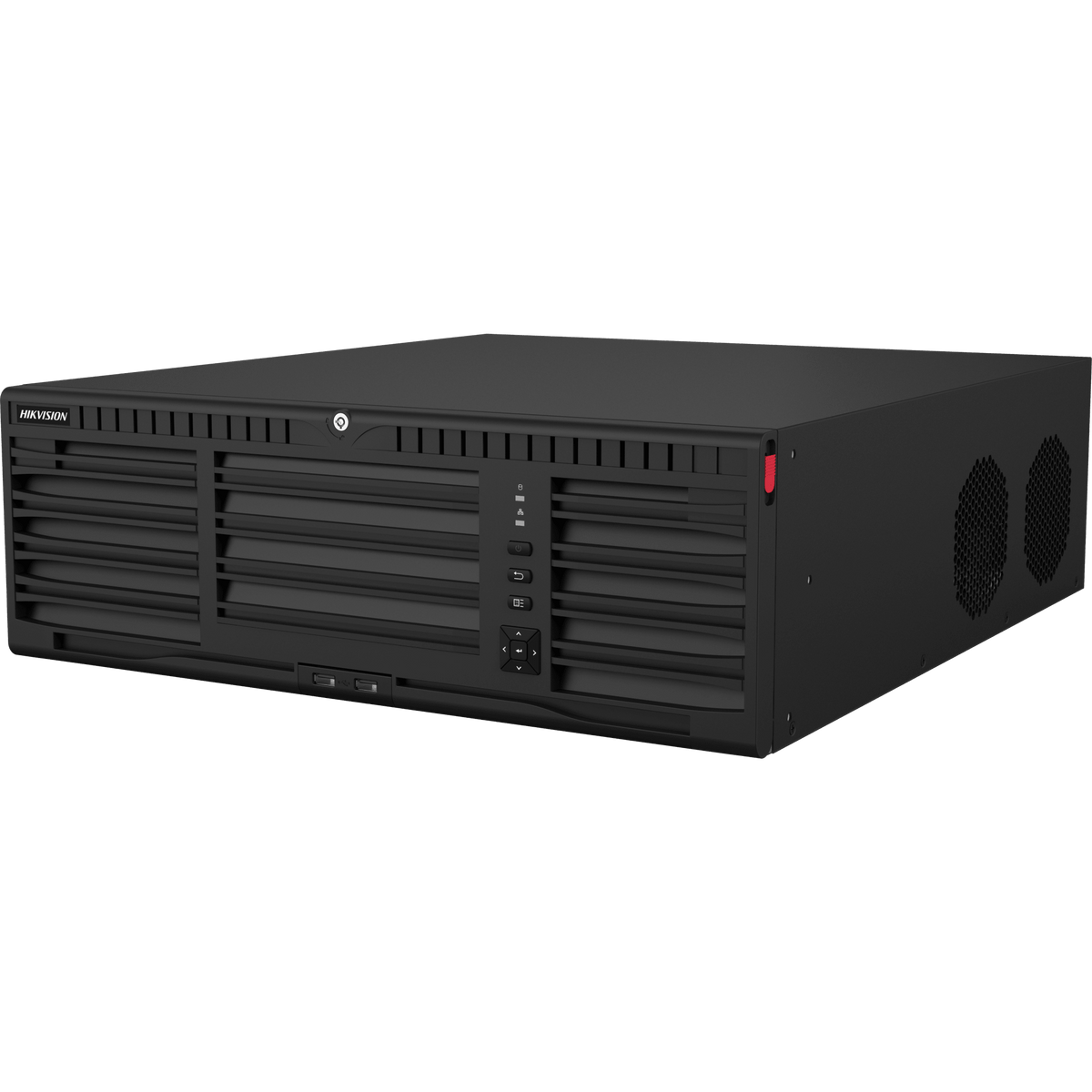 [AcuSeek] NVR 32 Megapixel (4K) / 64 Canales IP / AcuSense / ANPR / Conteo de Personas / Heat Map / 16 Bahías de Disco Duro / 2 Tarjetas de Red / Soporta RAID con Hot Swap / 2 HDMI en 8K / Soporta POS / Alarmas I/O / ACU