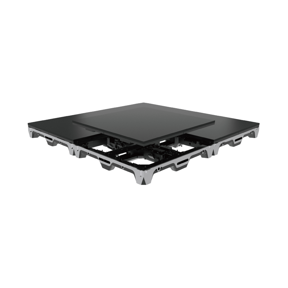 Pantalla LED MR / Para Instalación en Piso / Píxel Pitch 2.5 mm / GOB / Brillo 1000 nits / Frecuencia 7680 Hz / Protección IP65/IP54