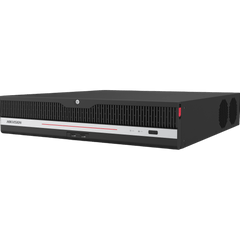 [Doble Poder de Decodificación] NVR 32 Megapixel (8K) / 64 Canales IP / AcuSense / ANPR / Conteo de Personas / Heat Map / 8 Bahías de Disco Duro  / Soporta RAID con Hot Swap / 2 HDMI en 8K / Soporta POS / Alarmas I/O  / Smart Search