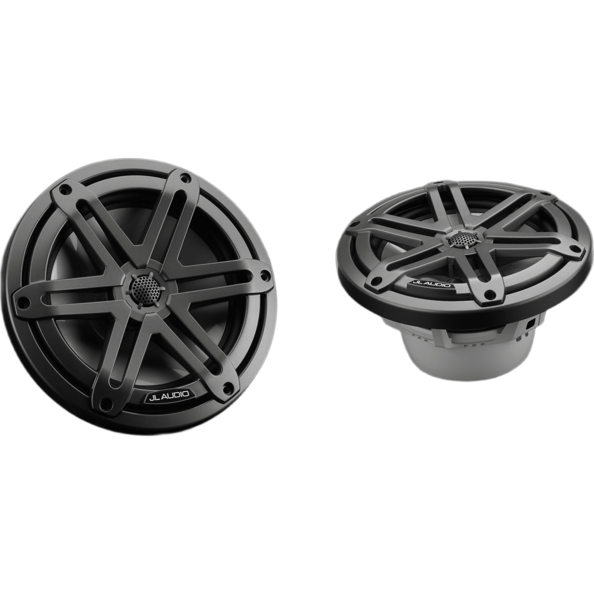 Bocinas Náuticas Coaxiales / 7.7" / 70 W RMS / 90.5 dB / 45 Hz - 25 kHz / 4 &Omega; / Rejilla Deportiva Gris