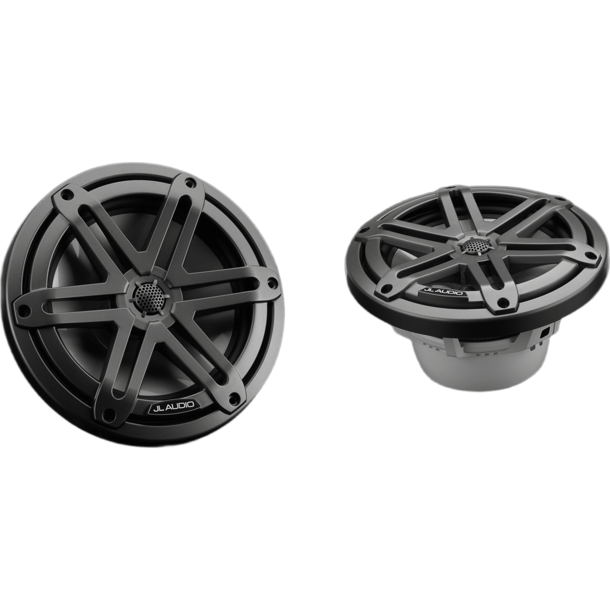 Bocinas Náuticas Coaxiales / 7.7" / 70 W RMS / 90.5 dB / 45 Hz - 25 kHz / 4 &Omega; / Rejilla Deportiva Gris