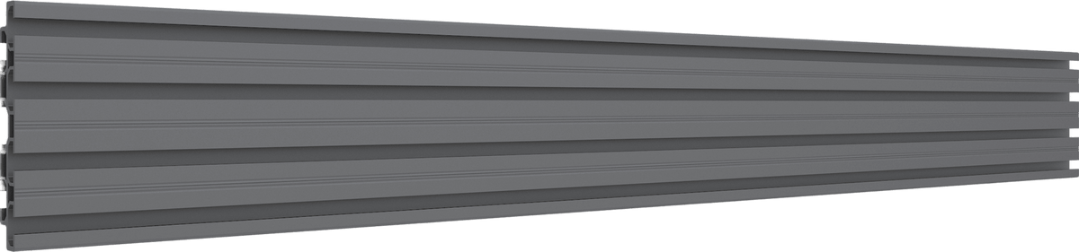 RIEL DE MONTAJE PARA SOPORTE DE VIDEOWALL LED DE 125CM  FABRICADO EN ALUMINIO
