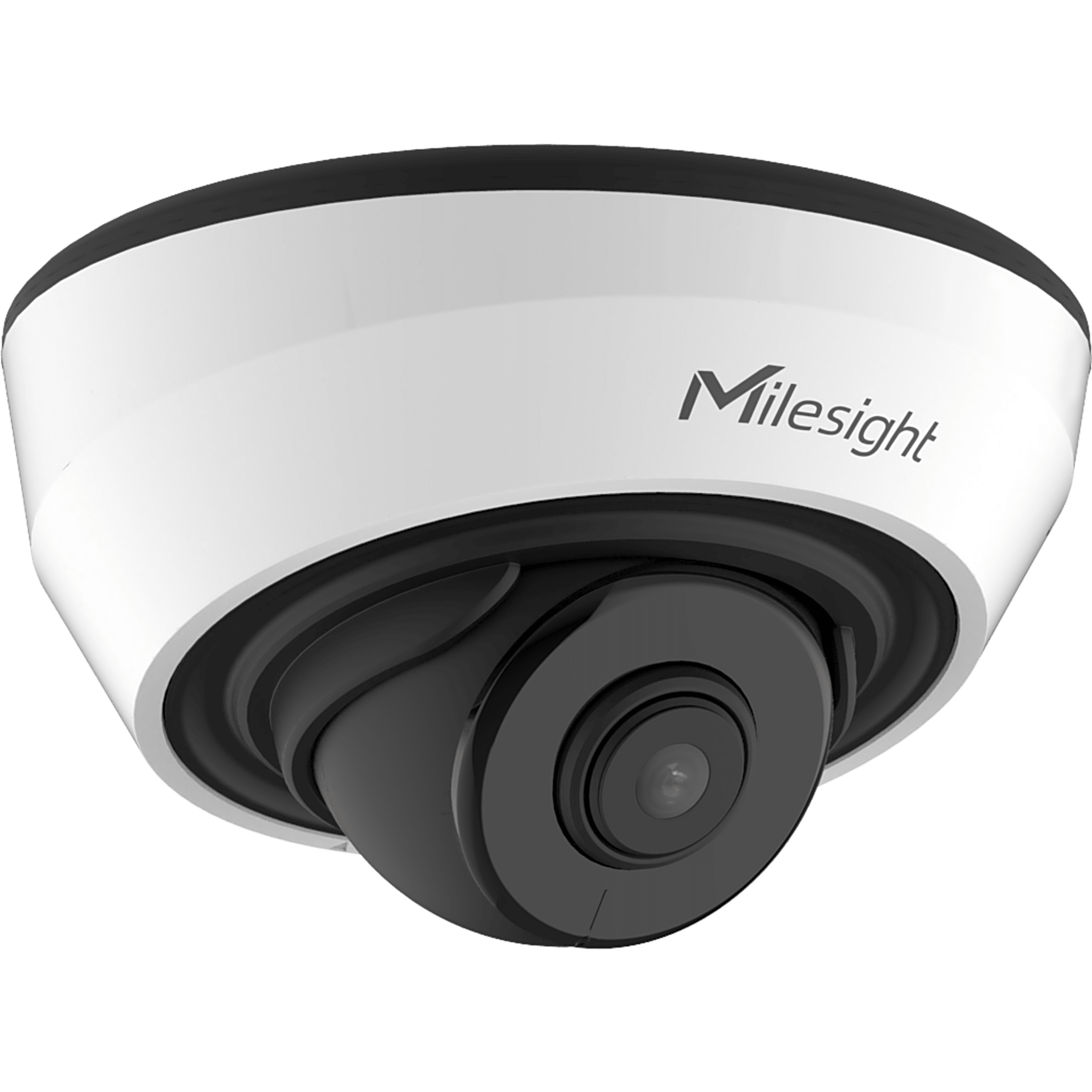 Mini Dome IP 5 Megapixel / 2592x1944 / Lente 4 mm / IR 20 m / Micrófono Integrado / SIP / AI Detección Humano-Vehículo / 120dB Super WDR / H.265+ / PoE / NDAA