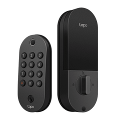 Cerradura Inteligente Wi-Fi / Deadbolt / 6 Métodos Desbloqueo / Reconocimiento Huella <0.5s / 100 Huellas + 200 PINs / BHMA Grado 3 / IP54 Exterior / Batería 7800 mAh / Alexa-Google-SmartThings