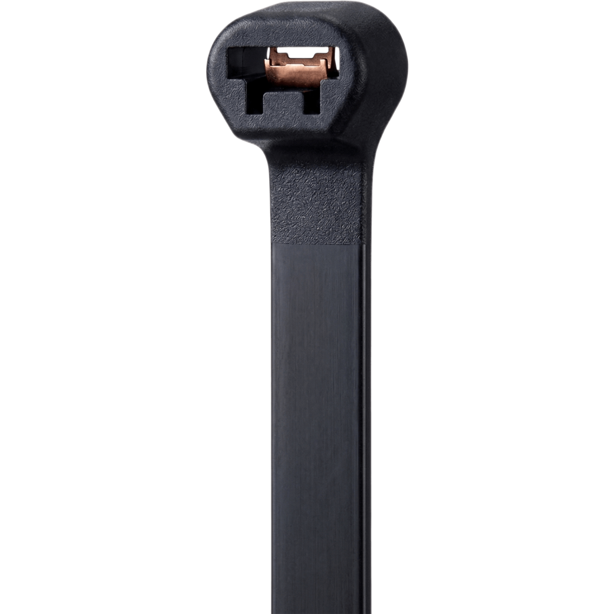 Cinchos de Nylon Mejorado con Inserto Metálico Para un Mejor Agarre / Color Negro / 7.5 × 200 mm / Paquete con 100 Piezas