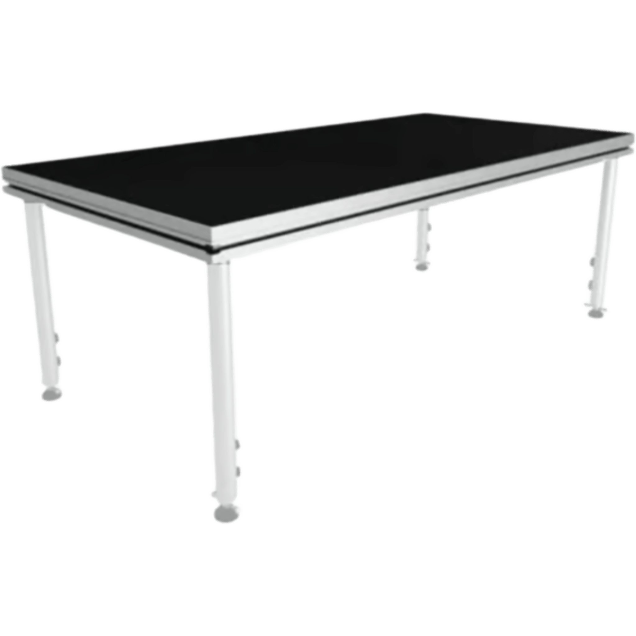 Tarima Modular para Escenario | 2m x 1m | Aluminio con Superficie Antideslizante | No incluye patas