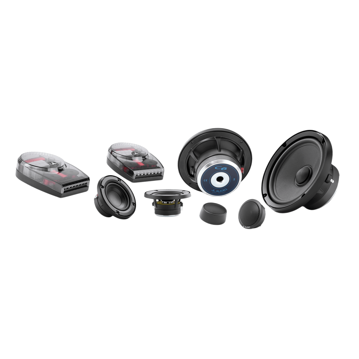 JL Audio C6 / Sistema de Componentes 3 Vías / 6.5" / 100 Watts RMS / 4 Ohm / Car Audio