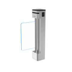 Puerta de Cortesía con Lectores MiFare y Panel Incluidos / Aleta de Acrílico 90 cms INCLUIDA / Motor Brushless / Sensores dToF / Apertura en Caso de Emergencia / 500,000 Tarjetas / Acero Inoxidable SUS304