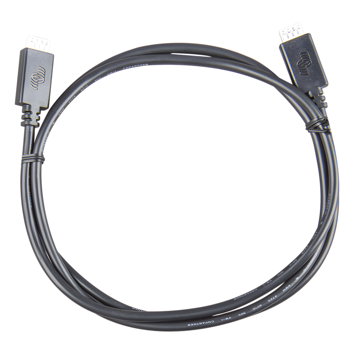Cable de Comunicación  VE.Direct a VE.Direct para controladores Victron de 0.9 m