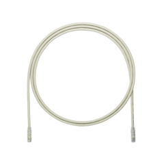 Cable de Parcheo UTP, Cat6A, 24 AWG, CM, Color Gris, 0.91 Metros (3 Pies)