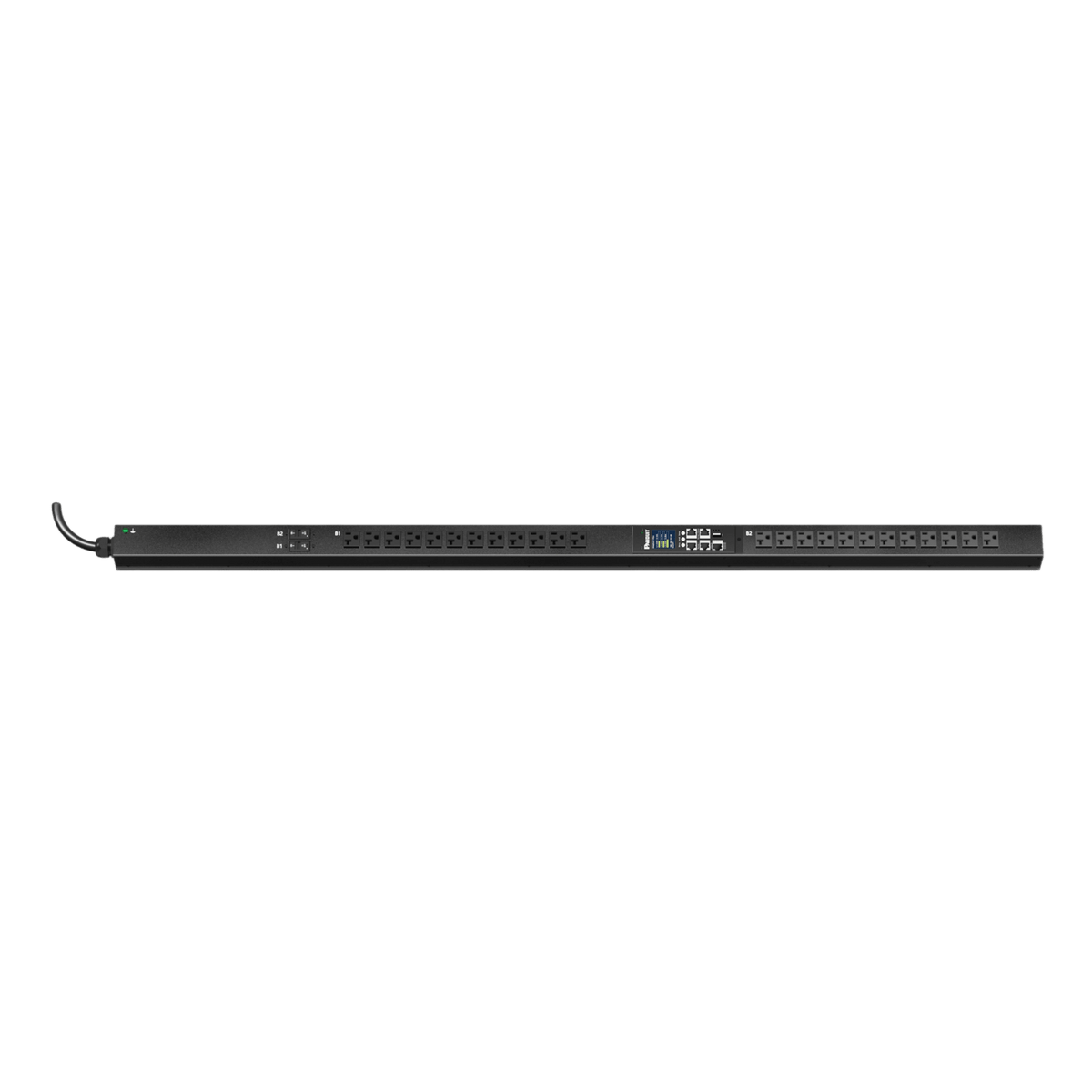 PDU ES2P Monitoreable (MI) para Distribución de Energía, Enchufe de Entrada NEMA L5-30P, Con 24 Salidas NEMA 5-20R, de Instalación Vertical, 120 Vca, 30 Amp