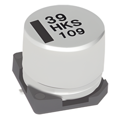 Capacitor Electrolítico de 1 µFd, SMT para Monitor RAMSEY COM-3010.