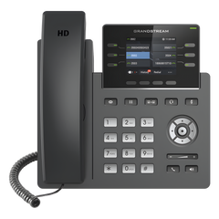 Teléfono IP Grado Operador, 3 líneas SIP con 6 cuentas, puertos Gigabit,PoE,  pantalla a color 2.4", codec Opus, IPV4/IPV6 con gestión en la nube GDMS
