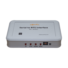 Traductor Universal Somfy Connect, integre SOMFY con el sistema de control de iluminación RadioRA2 de LUTRON.