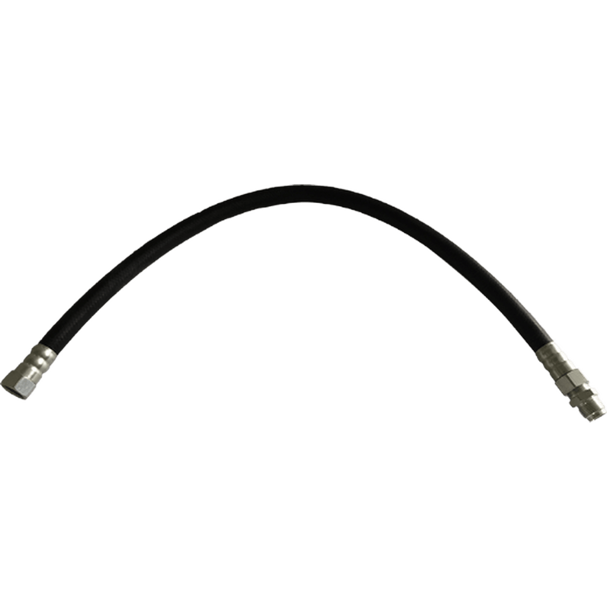 Cable de Acero Trenzado / IP68 / Para Protección de Cables en Entornos Explosivos / 1 Metro de Longitud / Rosca 3/4