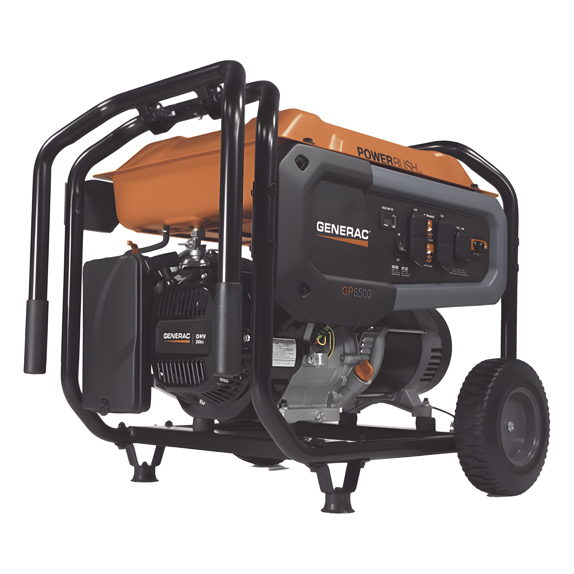 Generador Portátil a Gasolina, 6.5 kW, 120/240Vca, Arranque Manual