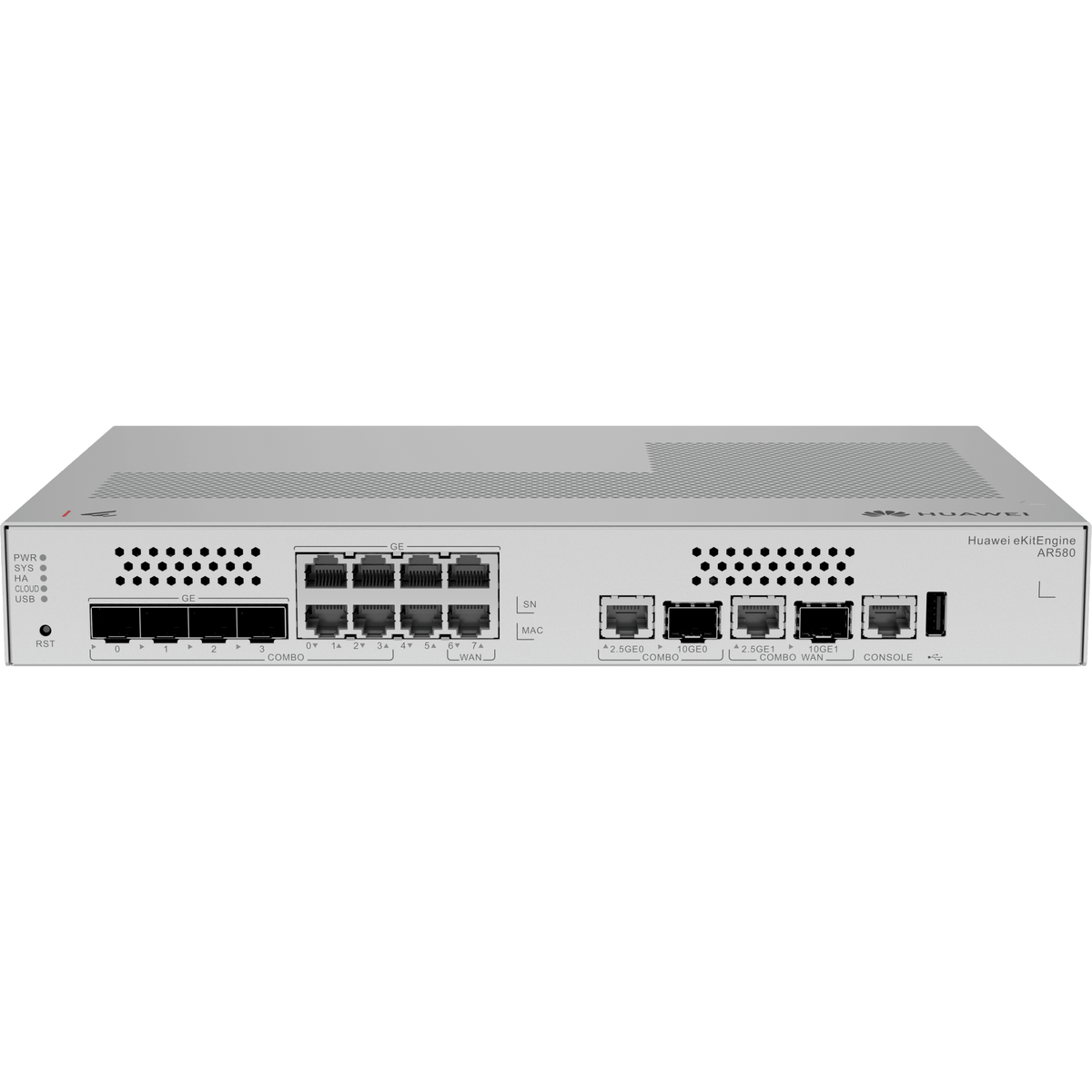 Router / LAN: 1 SFP+ & 6×GE / WAN: 1× SFP+ & 2×GE / 500 Usuarios / 64 APs Gestionables / 500 Túneles IPsec / 2 Gbps / Firewall NGFW IPS Antivirus