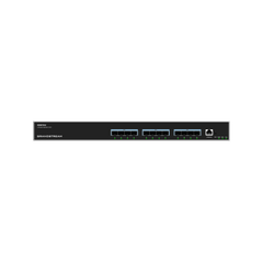 Switch de Agregación Capa 3 / 12 Puertos 10Gigabit SFP+ / QoS Integrada / Soporte IPv6 e IPv4 / Seguridad Avanzada / Stacking /